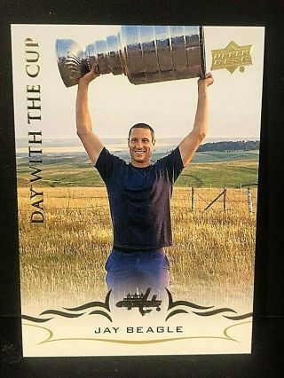 Jay Beagle 2018 - 19 Upper Deck Series One Day With The Cup Card Sp Dc20 Capitals