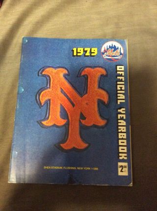 1979 York Mets Official Yearbook Shea Stadium Flushing York