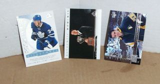 1997 - 98 Ud Game Dated Moments Parallel 133 Patrick Lalime Scarce
