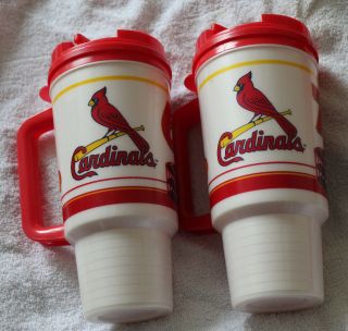 2 Pair Whirley St.  Louis Cardinals Mugs