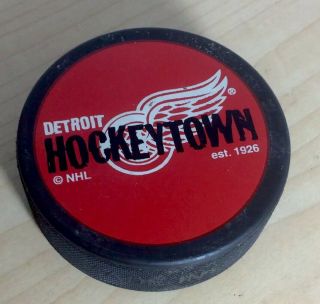 Detroit Red Wings 1997 Stanley Cup Champions Hockey Pucks Set Of 3 5