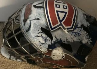Carey Price Signed Montreal Canadiens Full Size Goalie Mask