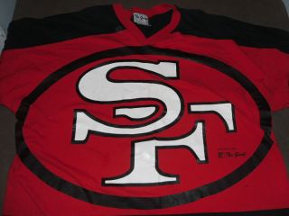Vtg 90 ' s San Francisco 49ers The Game T Shirt Big Logo Mens XL NCAA College 2