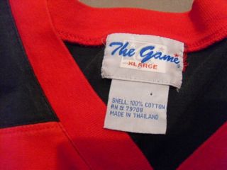 Vtg 90 ' s San Francisco 49ers The Game T Shirt Big Logo Mens XL NCAA College 7
