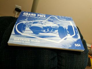 1966 Watkins Glen Racing Program - United States Grand Prix - Shape