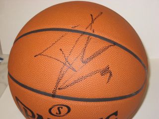 TONY PARKER (San Antonio Spurs) Signed Spalding GAME BASKETBALL,  Beckett 2
