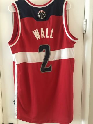 Adidas John Wall Wizards Jersey NBA Medium Swingman VTG 4