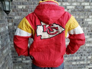 Vtg Nfl Kansas City Chiefs Starter Jacket 80s/90s Throwback L