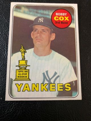 1969 Topps Bobby Cox Rookie 237