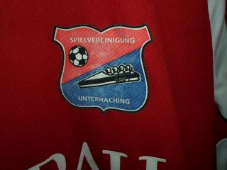 MATCH WORN 7 SCHWEINSTEIGER SV Unterhaching Football SHIRT Jersey sz XL ADIDAS 5