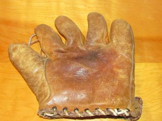 Vintage Marathon Sporting Goods Split Finger Baseball Glove