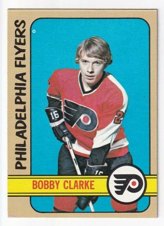 1972 - 73 Topps Bobby Clarke Philadelphia Flyers 90