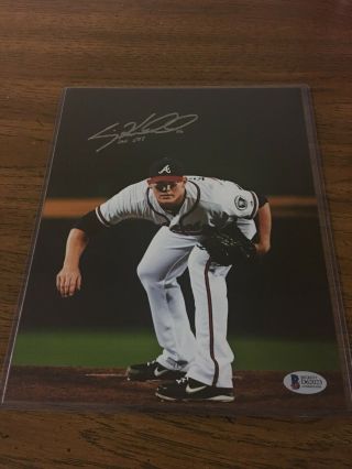 Craig Kimbrel Signed 8x10 With Inscription Beckett Authenticated