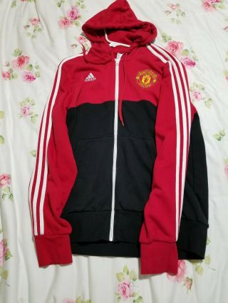 Adidas Manchester United Hoodie Size L