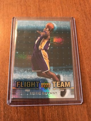 Kobe Bryant 2006 - 2007 Upper Deck Flight Team Gold Ft - Kb Los Angeles Lakers