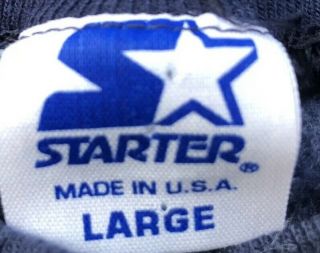 Vintage 1995 Cleveland Indians Starter Sweatshirt Wahoo Made In USA Large 5