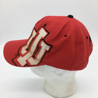 Vintage Indiana University IU Hoosiers Script Big Side IU Logo Snapback Hat 3