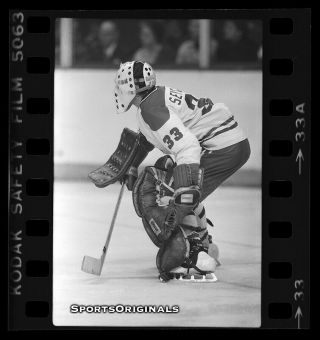 35mm B&w Negative - Richard Sevigny - Montreal Canadiens