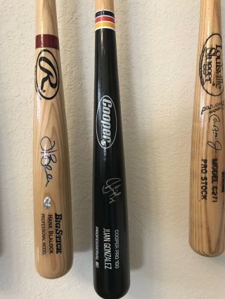 Juan Gonzalez Texas Rangers Autographed Signed Cooper Game Model Bat