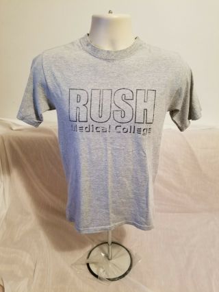 Rush Medical College Adult Small Gray T - Shirt 4