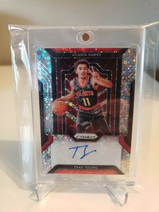 18 19 Trae Young Rc Auto Prizm 8