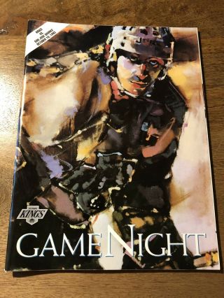 1993 Game Night La Kings Program - Wayne Gretzky 97 Pages.