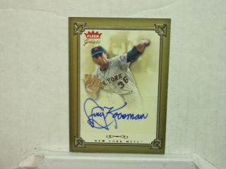 2004 Jerry Koosman Fleer Greats Of The Game.  Auto/autograph 1969 York Mets