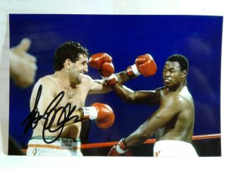 Gerry Cooney Authentic Hand Signed Autograph 4x6 Photo Vs Larry Holmes