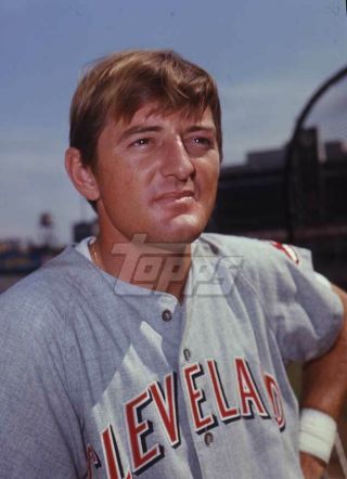 1970 Topps Baseball Color Negative.  Ken Harrelson Indians