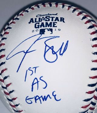 Josh Bell Autographed Pittsburgh Pirates Signed 2019 All - Star Game Baseball Tse