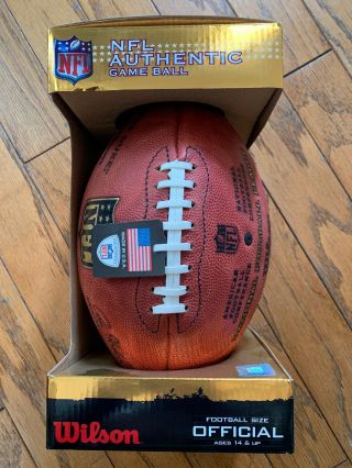 NWT Authentic Autographed DeMarco Murray NFL Wilson The Duke Signed Football 6