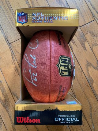 NWT Authentic Autographed DeMarco Murray NFL Wilson The Duke Signed Football 7