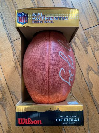 NWT Authentic Autographed DeMarco Murray NFL Wilson The Duke Signed Football 8