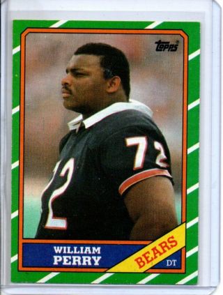 1986 Topps William Perry Rookie (nm/mt)