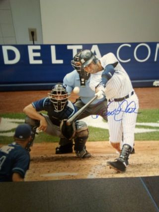 Derek Jeter Signed Autographed Photo 8x10 York Yankees
