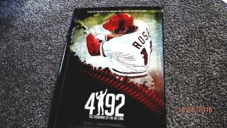 Pete Rose 26 " X39 " 4192 Baseball Movie Poster -