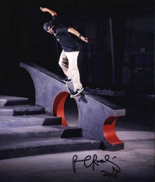 Paul Rodriguez Authentic Signed Skateboarding 8x10 Photo |cert Autographed A0183