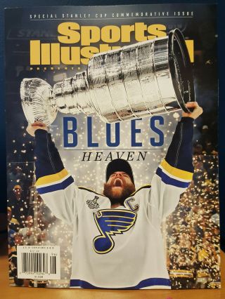 Sports Illustrated St.  Louis Blues Commemorative Issue Stanley Cup Champions