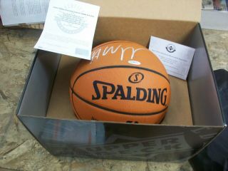 Andrew Wiggins Uda Signed Basketball Upper Deck Auto Signature Ball