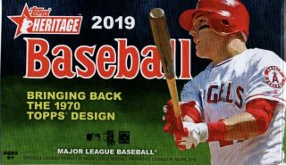 2019 Topps Heritage Baseball Complete Set 1 - 400