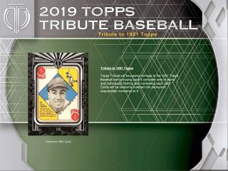 Alex Bregman - 2019 Topps Tribute Baseball 6 Box Full Case Player Break 5