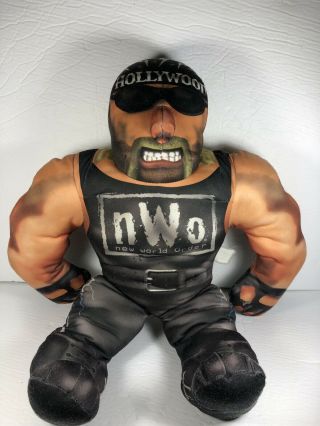 Hulk Hogan 1998 Wcw Bashin Brawler Plush Wrestling Buddy 22 " Wwe Wwf