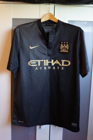 Manchester City Nike Third Jersey 2013/14,  Size L,  Football,  Soccer