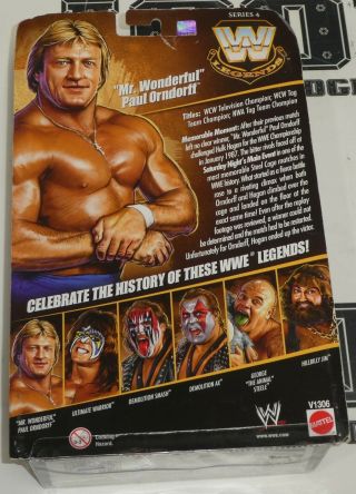 Paul Orndorff Signed Mattel WWE Legends Action Figure PSA/DNA Star Autograph 7
