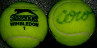 Cori Coco Gauff Autographed Wimbledon Tennis Ball