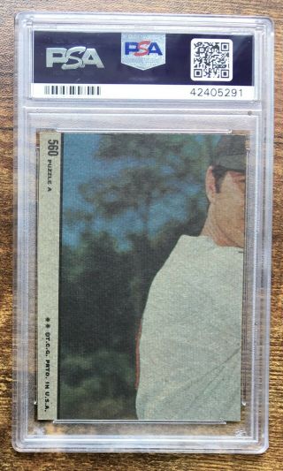 1972 Topps Baseball Card 560 Pete Rose Cincinnati Reds PSA 8 NM - MT 2