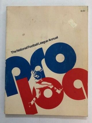 Pro Log 1971 - The National Football League Annual By Bob Oates