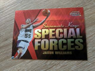 Forcefield Stamp On Back Jason Williams 1999 - 00 Fleer Force Special Forces