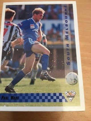 1994 Futera Australian League Soccer Full Base Set Of 110 Cards