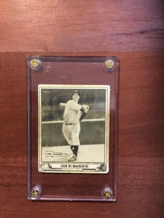 1940 Play Ball Baseball Card,  Joe Dimaggio 1,